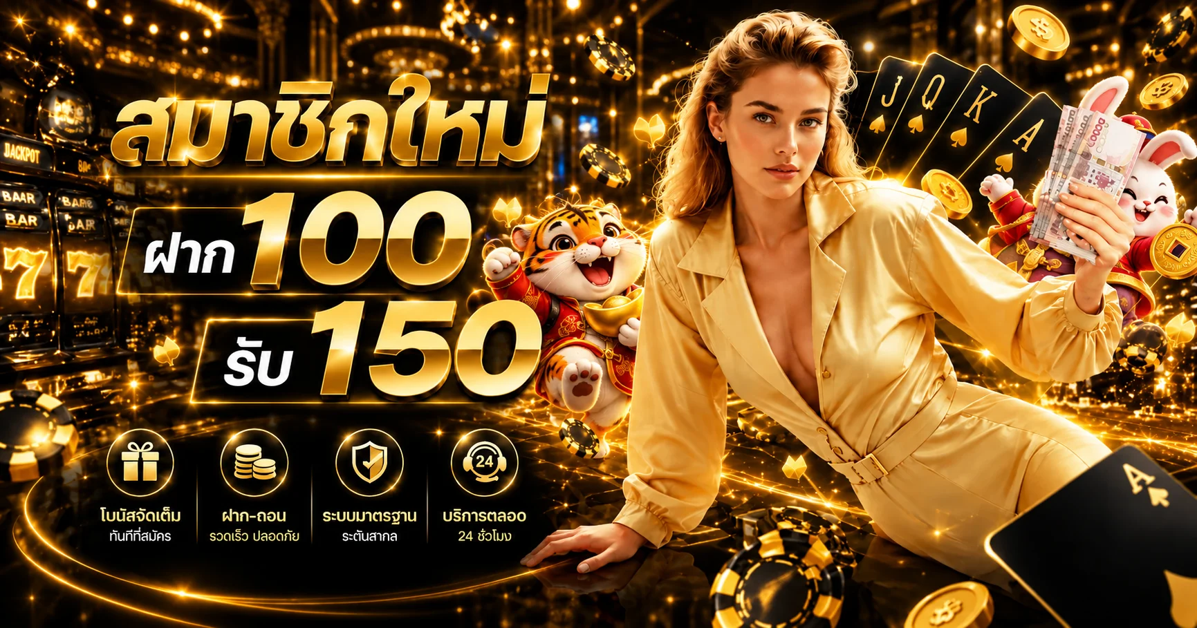 โปรโมชั่นสมาชิกใหม่และระบบฝากถอน PLUS789